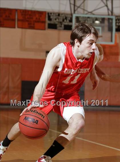 Thumbnail 2 in Cameron County vs Smethport @ Port Allegany (NTL Semifinal) photogallery.