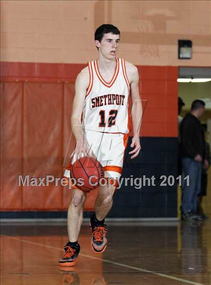 Thumbnail 2 in Cameron County vs Smethport @ Port Allegany (NTL Semifinal) photogallery.