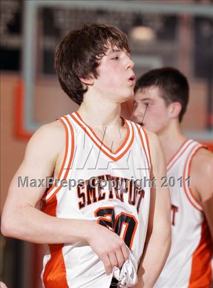 Thumbnail 1 in Cameron County vs Smethport @ Port Allegany (NTL Semifinal) photogallery.
