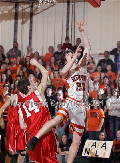 Thumbnail 2 in Cameron County vs Smethport @ Port Allegany (NTL Semifinal) photogallery.