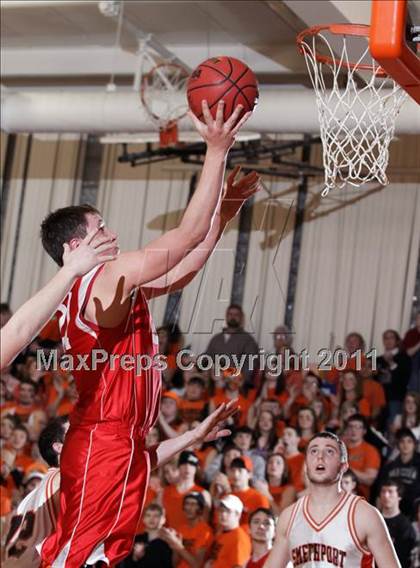 Thumbnail 3 in Cameron County vs Smethport @ Port Allegany (NTL Semifinal) photogallery.