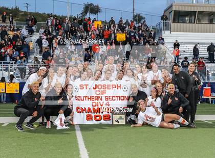 Thumbnail 3 in Saint Joseph @ Sierra Canyon (CIF-SS Div-4 Final) photogallery.