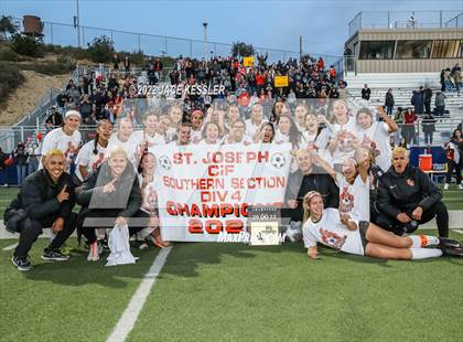 Thumbnail 1 in Saint Joseph @ Sierra Canyon (CIF-SS Div-4 Final) photogallery.