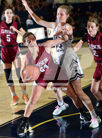 Thumbnail 2 in Classical Academy @ Trinity Classical Academy (CIF Regional 5A Semifinal) photogallery.