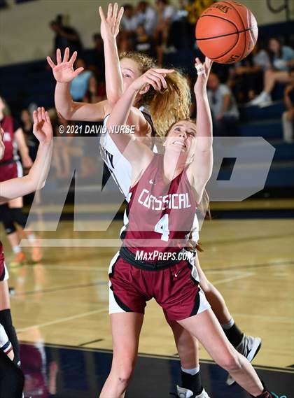 Thumbnail 2 in Classical Academy @ Trinity Classical Academy (CIF Regional 5A Semifinal) photogallery.