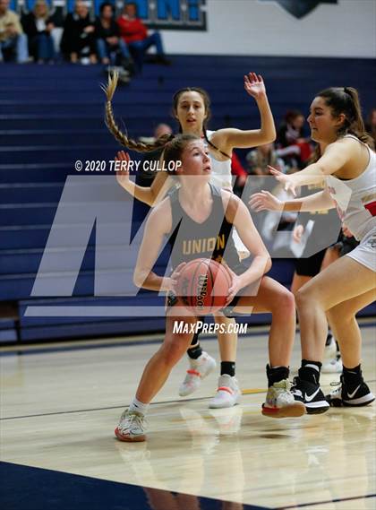Thumbnail 1 in Union vs. Judge Memorial(UHSAA 3A 2nd Round Playoff) photogallery.
