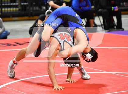 Thumbnail 1 in UIL State Championships - 6A 160lb Final photogallery.
