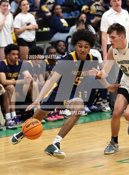 Thumbnail 1 in East Mecklenburg @ Myers Park (NCHSAA 4A Round 2) photogallery.