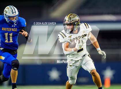 Thumbnail 2 in Whiteface vs. Gordon (UIL 1A Division I Football Final) photogallery.