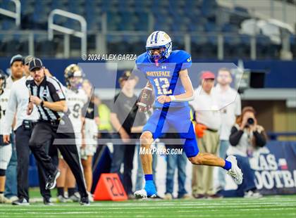 Thumbnail 3 in Whiteface vs. Gordon (UIL 1A Division I Football Final) photogallery.