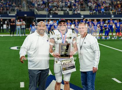 Thumbnail 1 in Whiteface vs. Gordon (UIL 1A Division I Football Final) photogallery.