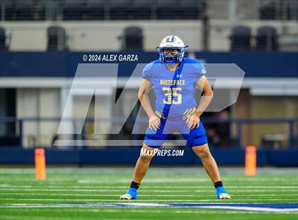Thumbnail 3 in Whiteface vs. Gordon (UIL 1A Division I Football Final) photogallery.