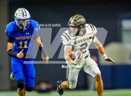 Thumbnail 1 in Whiteface vs. Gordon (UIL 1A Division I Football Final) photogallery.