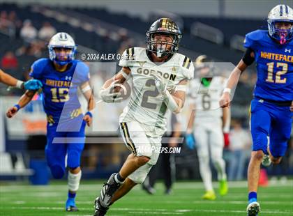 Thumbnail 1 in Whiteface vs. Gordon (UIL 1A Division I Football Final) photogallery.