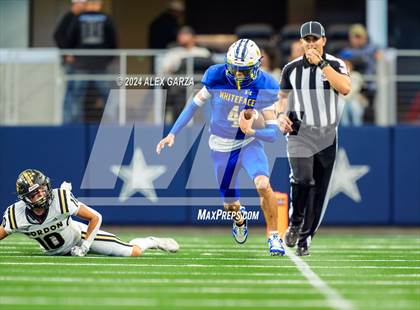 Thumbnail 3 in Whiteface vs. Gordon (UIL 1A Division I Football Final) photogallery.
