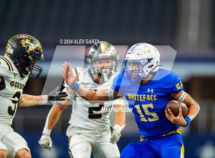 Thumbnail 1 in Whiteface vs. Gordon (UIL 1A Division I Football Final) photogallery.