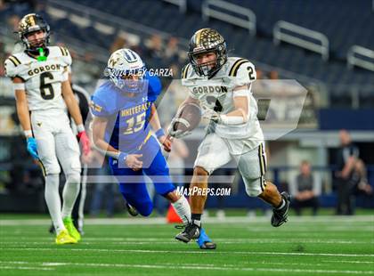 Thumbnail 2 in Whiteface vs. Gordon (UIL 1A Division I Football Final) photogallery.