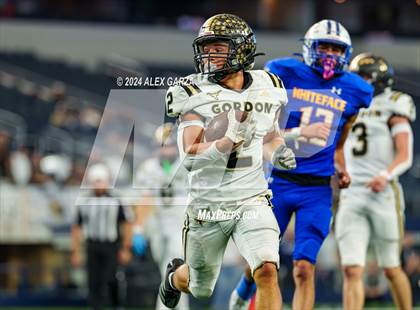 Thumbnail 1 in Whiteface vs. Gordon (UIL 1A Division I Football Final) photogallery.