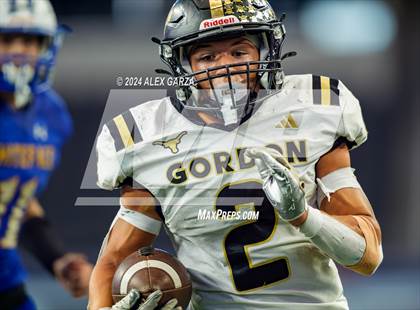 Thumbnail 2 in Whiteface vs. Gordon (UIL 1A Division I Football Final) photogallery.
