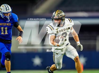 Thumbnail 3 in Whiteface vs. Gordon (UIL 1A Division I Football Final) photogallery.