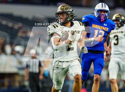 Thumbnail 3 in Whiteface vs. Gordon (UIL 1A Division I Football Final) photogallery.