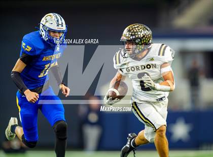 Thumbnail 1 in Whiteface vs. Gordon (UIL 1A Division I Football Final) photogallery.