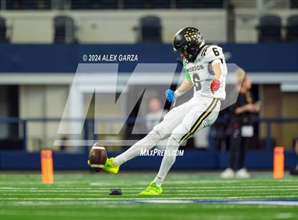 Thumbnail 3 in Whiteface vs. Gordon (UIL 1A Division I Football Final) photogallery.