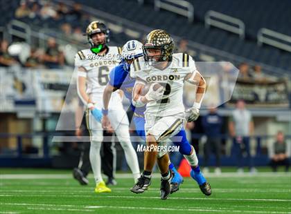 Thumbnail 3 in Whiteface vs. Gordon (UIL 1A Division I Football Final) photogallery.