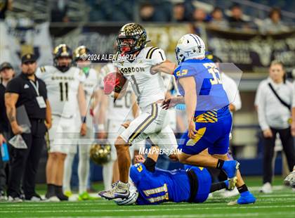 Thumbnail 1 in Whiteface vs. Gordon (UIL 1A Division I Football Final) photogallery.
