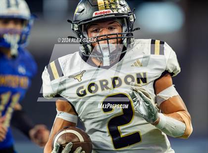 Thumbnail 3 in Whiteface vs. Gordon (UIL 1A Division I Football Final) photogallery.