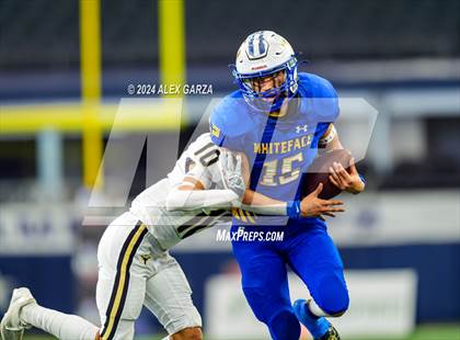 Thumbnail 3 in Whiteface vs. Gordon (UIL 1A Division I Football Final) photogallery.