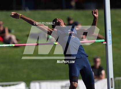 Thumbnail 2 in CIF State Track and Field Championship (Boys High Jump) photogallery.