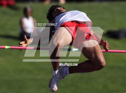 Thumbnail 1 in CIF State Track and Field Championship (Boys High Jump) photogallery.