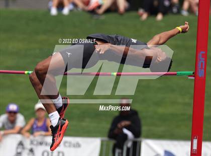 Thumbnail 3 in CIF State Track and Field Championship (Boys High Jump) photogallery.