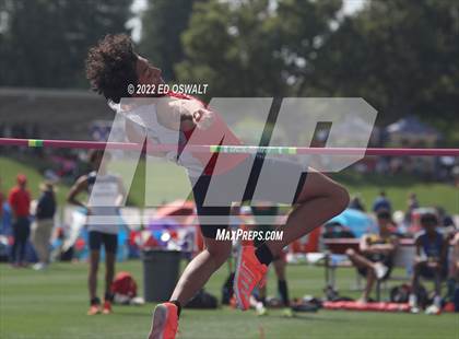 Thumbnail 2 in CIF State Track and Field Championship (Boys High Jump) photogallery.