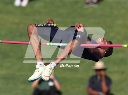 Thumbnail 2 in CIF State Track and Field Championship (Boys High Jump) photogallery.