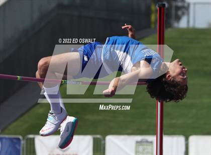 Thumbnail 2 in CIF State Track and Field Championship (Boys High Jump) photogallery.