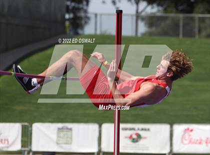 Thumbnail 2 in CIF State Track and Field Championship (Boys High Jump) photogallery.