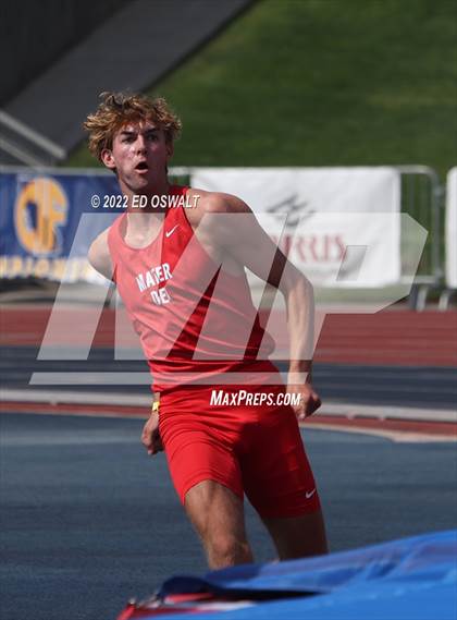 Thumbnail 3 in CIF State Track and Field Championship (Boys High Jump) photogallery.