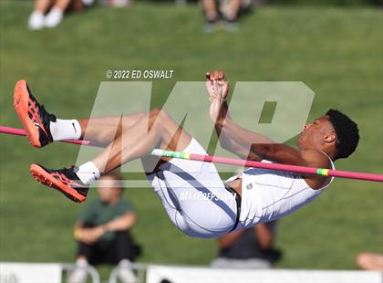 Thumbnail 3 in CIF State Track and Field Championship (Boys High Jump) photogallery.