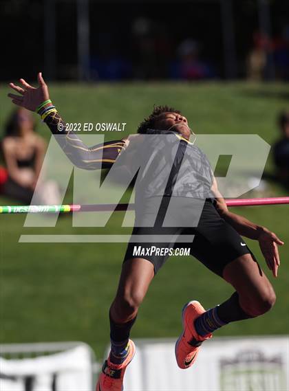 Thumbnail 3 in CIF State Track and Field Championship (Boys High Jump) photogallery.