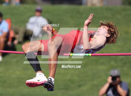 Thumbnail 2 in CIF State Track and Field Championship (Boys High Jump) photogallery.