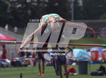 Thumbnail 1 in CIF State Track and Field Championship (Boys High Jump) photogallery.