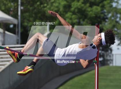 Thumbnail 1 in CIF State Track and Field Championship (Boys High Jump) photogallery.