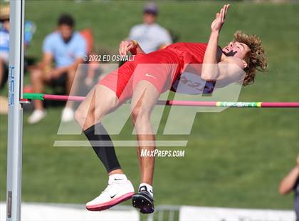 Thumbnail 1 in CIF State Track and Field Championship (Boys High Jump) photogallery.