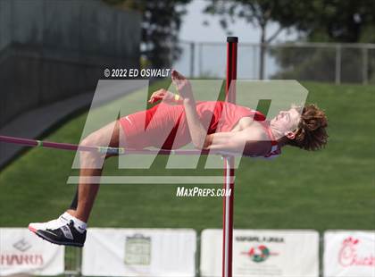 Thumbnail 3 in CIF State Track and Field Championship (Boys High Jump) photogallery.