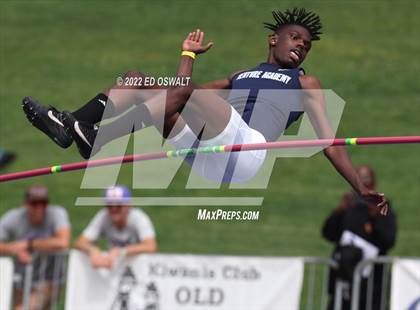 Thumbnail 1 in CIF State Track and Field Championship (Boys High Jump) photogallery.