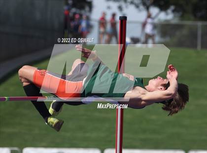 Thumbnail 1 in CIF State Track and Field Championship (Boys High Jump) photogallery.