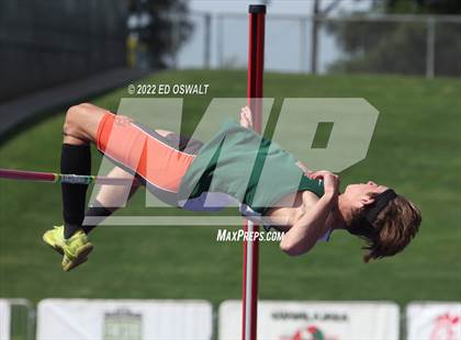 Thumbnail 1 in CIF State Track and Field Championship (Boys High Jump) photogallery.