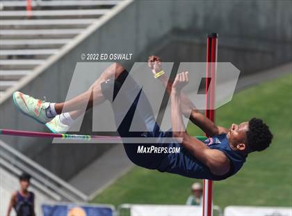 Thumbnail 3 in CIF State Track and Field Championship (Boys High Jump) photogallery.